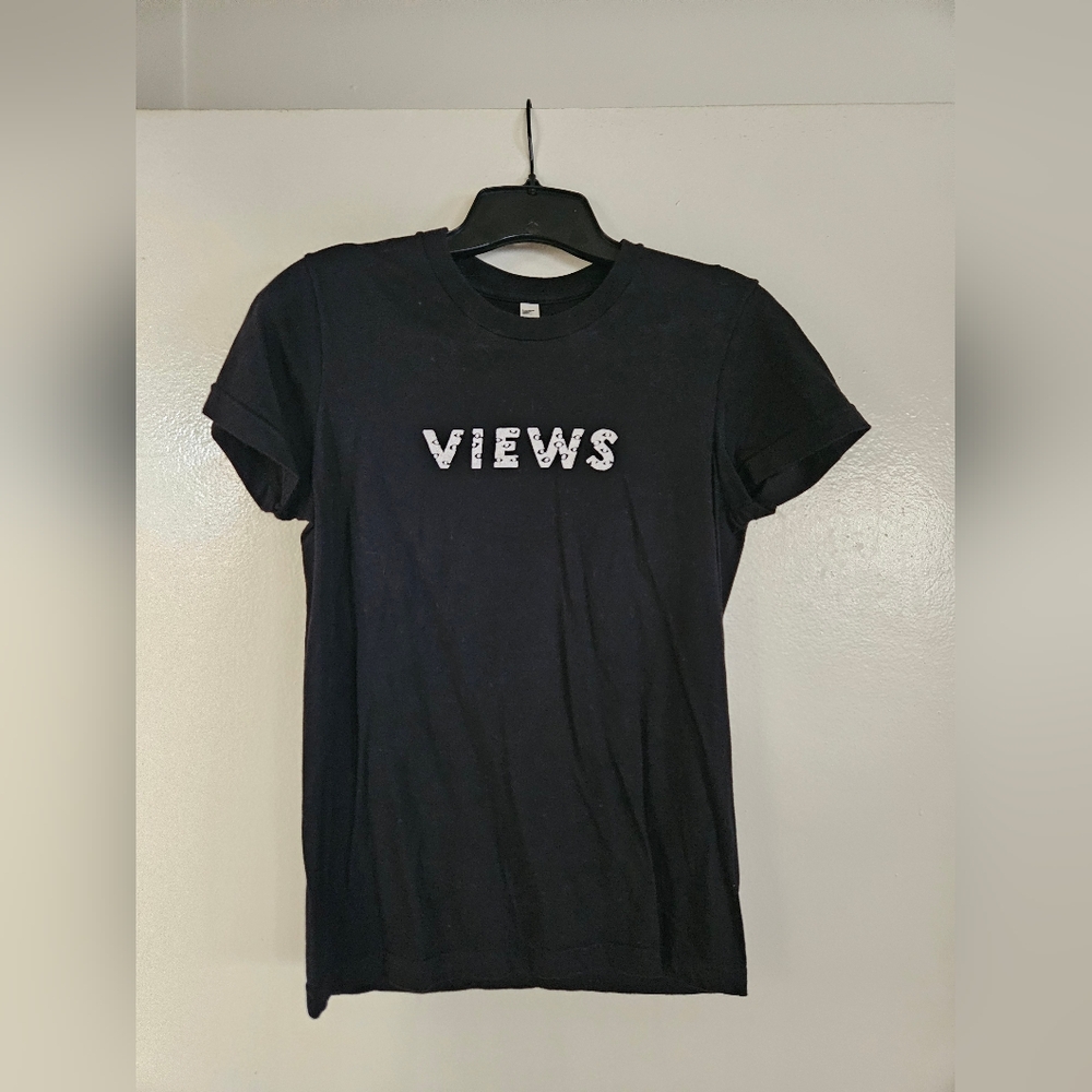 American Apparel Drake 2016 Summer Sixteen Views Tour T-Shirt - Black - Size M
